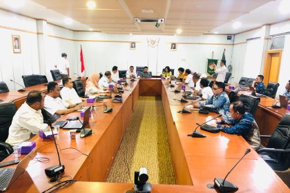 Suasana Rapat Persiapan SID Cetak Sawah di Kementrian RI. (Sumber: Dinas Kominfo SP Luwu Timur)